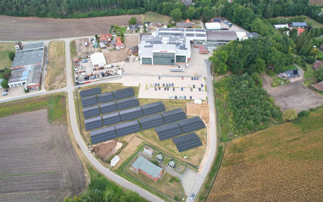 Eigener Ladepark mit 100% PV-Strom geht in die Endplanung