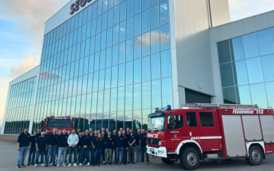 Freiwillige Feuerwehr Berge zu Besuch bei SEGLER