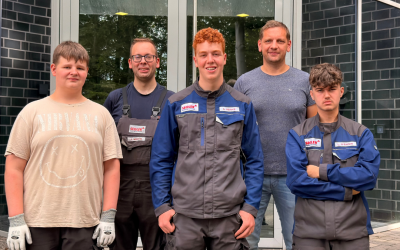 Metal Fabrication Apprenticeship: Three New Apprentices Start at SEGLER